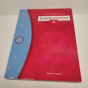Saxon Math Student Workbook Part 2 Nancyblarsen Grade 2 Unused/New See Details